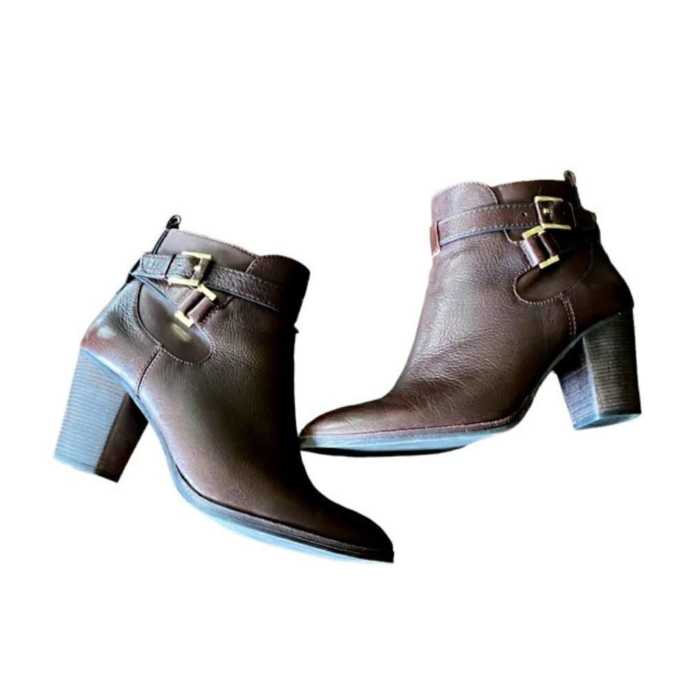 Louise Et Cie Vianne Brown Leather Boots 9